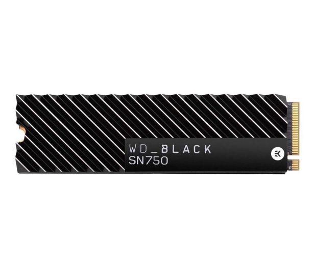 Sandisk 1TB M.2 PCIe NVMe Black SN750 Heatsink - 474508 - zdjęcie